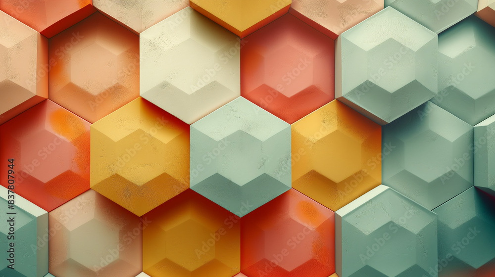 Fototapeta premium geometry shape background