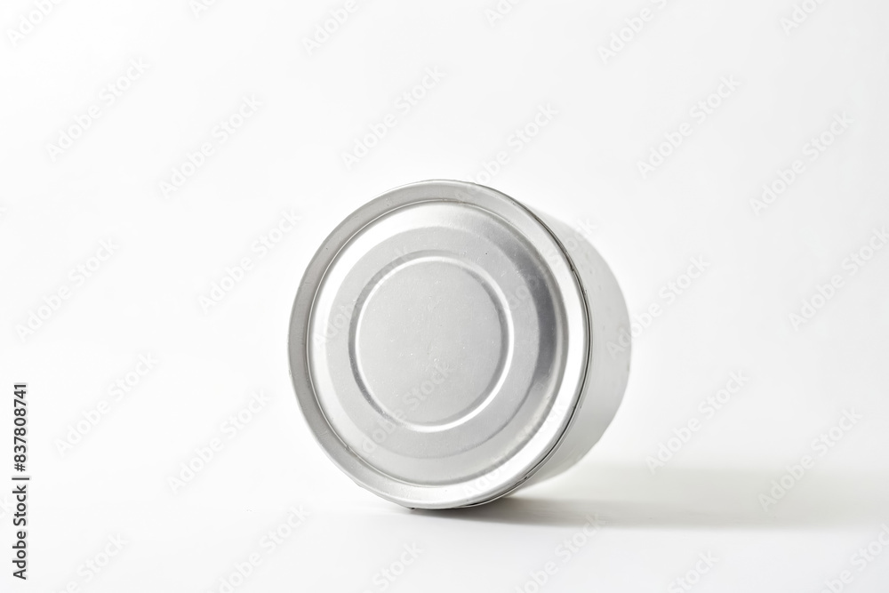 Metal Can Lid Close Up Metal Can Lid Close Up
