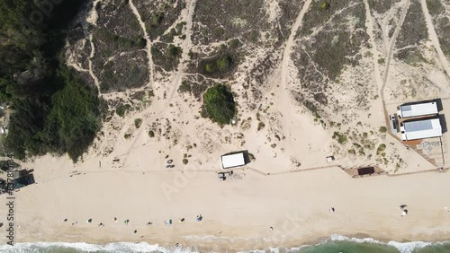 Aerial view of Smokinya Beach near Sozopol, Burgas Region, Bulgaria  photo