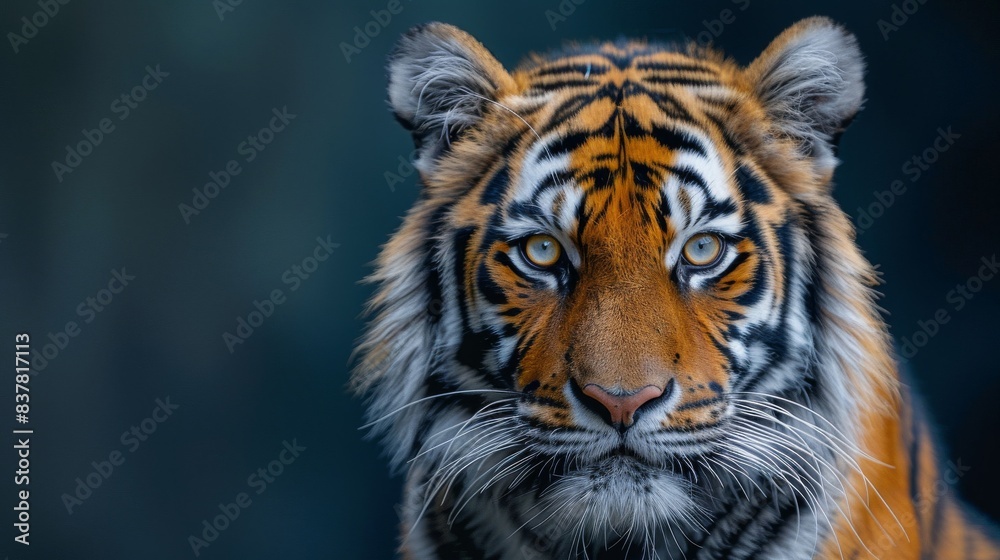 Naklejka premium portrait of a tiger