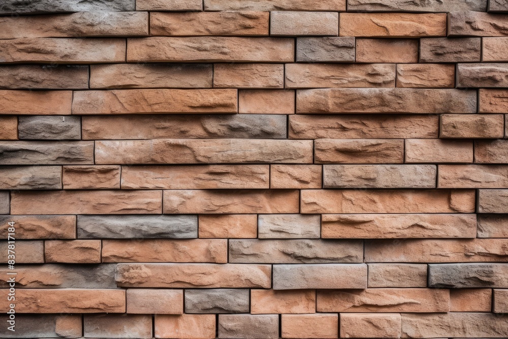 Rustic Red Brick Wall Texture Rustic Red Brick Wall Texture