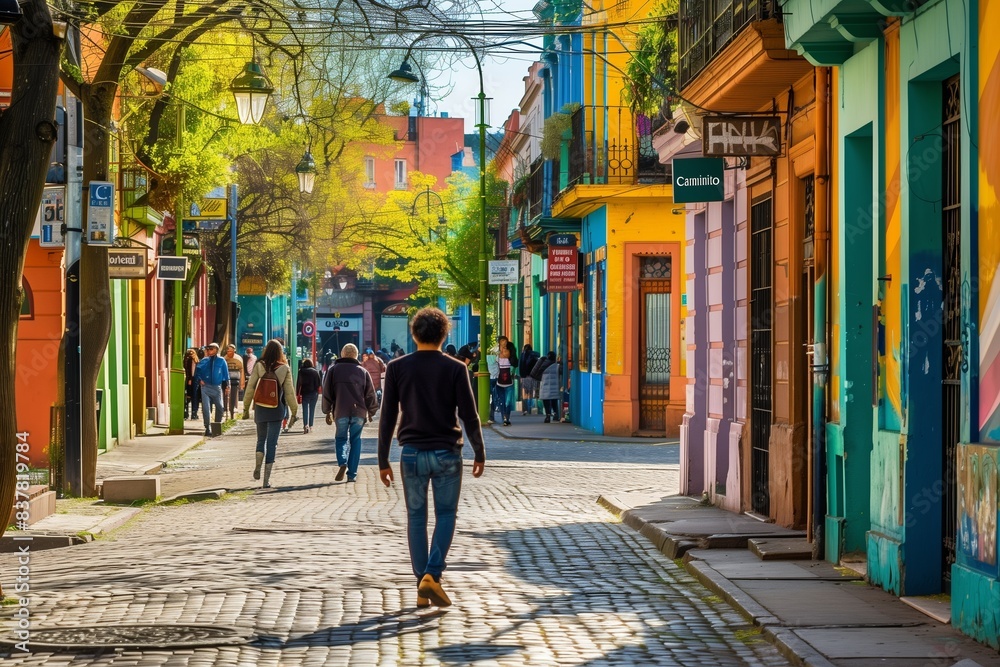 Explore La Boca's Famous Caminito Street and Painted Houses in Buenos Aires Explore La Boca's Famous Caminito Street and Painted Houses in Buenos Aires