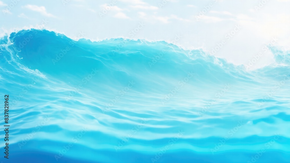 Soft and liquid Blue waves background Soft and liquid Blue waves background