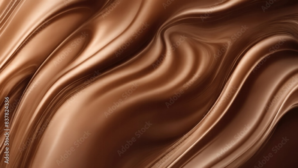 Soft and liquid Brown waves background Soft and liquid Brown waves background