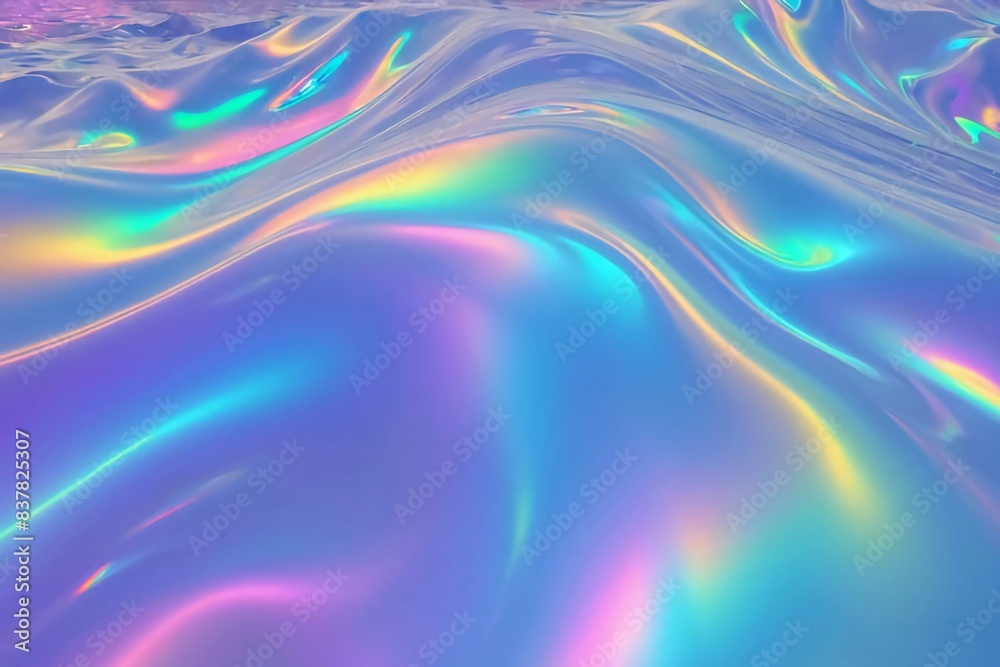 Obraz premium Abstract holographic background foil texture