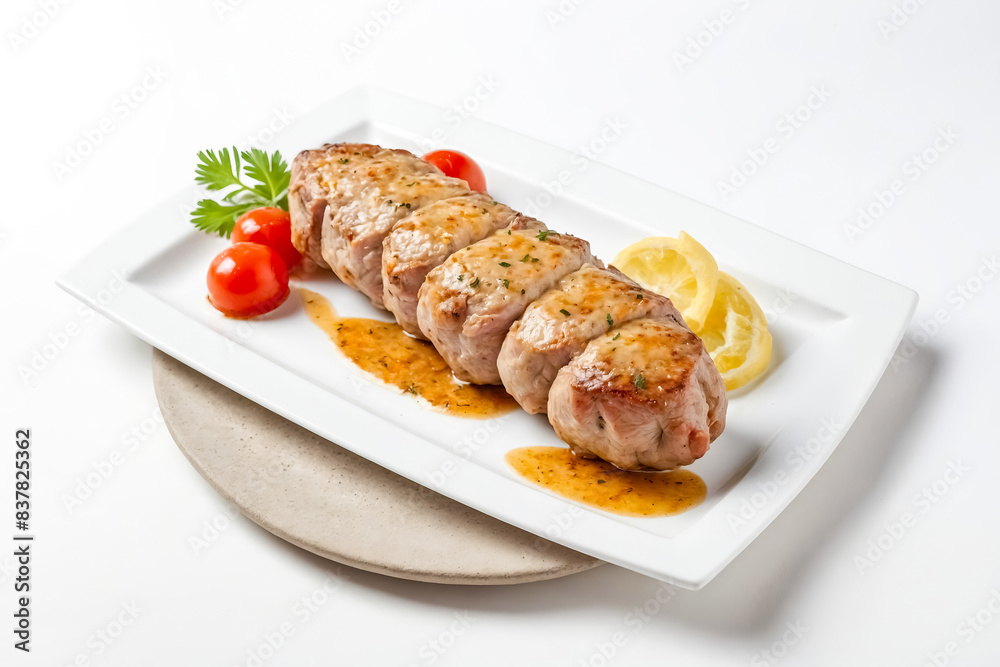 Pork Tenderloin with Lemon and Cherry Tomatoes Pork Tenderloin with Lemon and Cherry Tomatoes