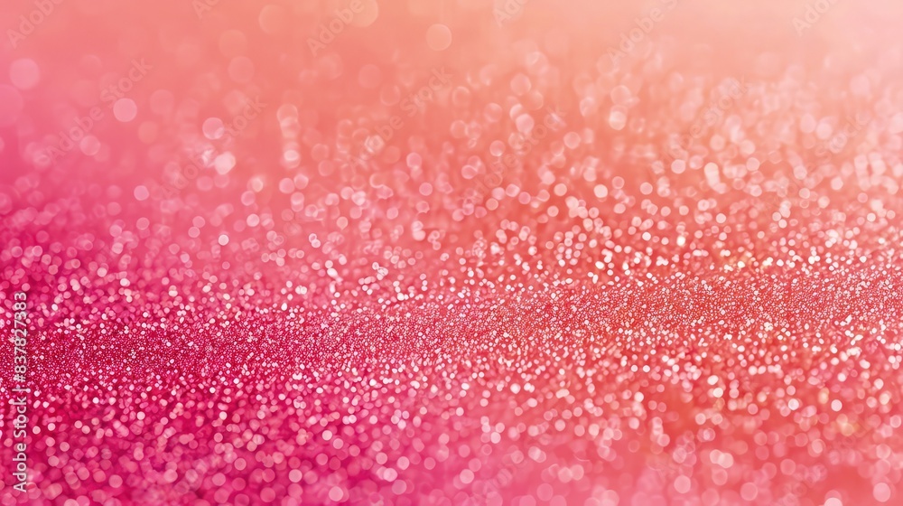 Close-up view of a gradient from ruby red to coral pink. Close-up view of a gradient from ruby red to coral pink.