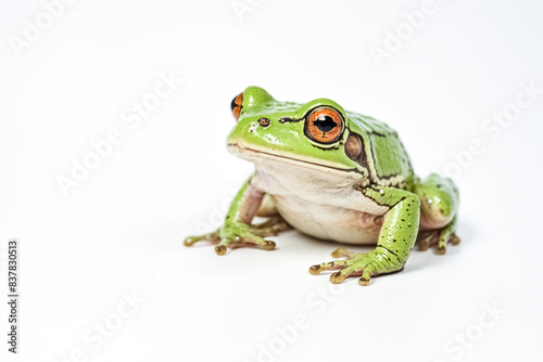 Green Tree Frog Close Up © Rysak