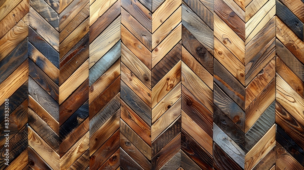 Chevron wood pattern background with natural hues and rustic charm, perfect for flooring, wall design, or interior decor inspiration. Chevron wood pattern background with natural hues and rustic charm, perfect for flooring, wall design, or interior decor inspiration.