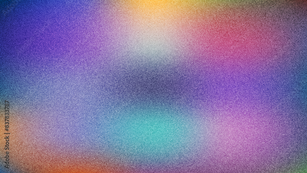 colorful gradient mesh background with grainy texture