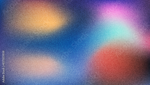 colorful gradient mesh background with grainy texture
