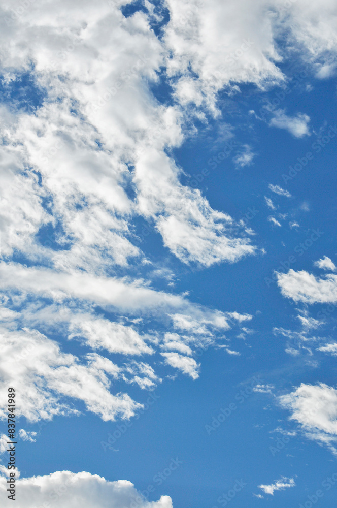 blue sky with clouds