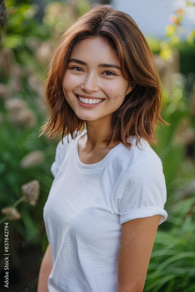 笑顔の若い日本人女性のポートレート(モデル・プロフィール写真・美肌)
笑顔の若い日本人女性のポートレート(モデル・プロフィール写真・美肌)