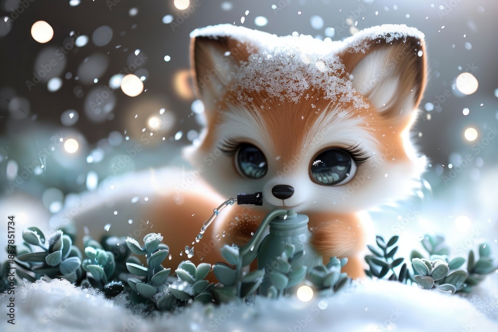 a little fox watering plants with a spray bottle -- e78c8b42-f17a-41da-9c12-42ce8723e942 2-standard-scale-6 00x.jpeg a little fox watering plants with a spray bottle -- e78c8b42-f17a-41da-9c12-42ce8723e942 2-standard-scale-6 00x.jpeg