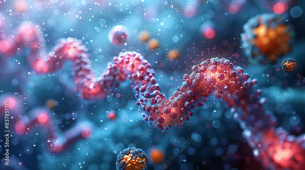 An abstract image of protein-protein interactions, showcasing the complexity and significance of these interactions in cellular processes and biotechnology. shiny, Minimal and Simple, An abstract image of protein-protein interactions, showcasing the complexity and significance of these interactions in cellular processes and biotechnology. shiny, Minimal and Simple,
