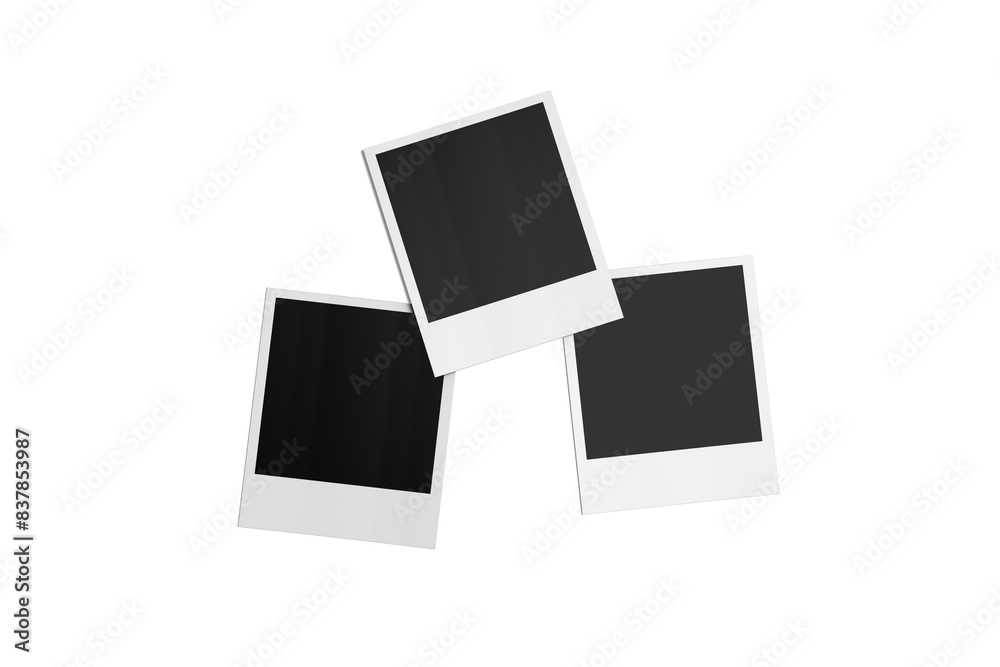 Simple Blank Polaroid Paper Photo Simple Blank Polaroid Paper Photo