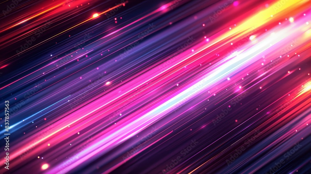 Vibrant Neon Light Trails Abstract Background Vibrant Neon Light Trails Abstract Background