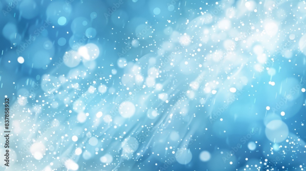 Light blue abstract bokeh background. Varying sizes of blurred, glowing circles, creating a sense of depth and a dreamy, ethereal atmosphere. A soft, enchanting visual element Light blue abstract bokeh background. Varying sizes of blurred, glowing circles, creating a sense of depth and a dreamy, ethereal atmosphere. A soft, enchanting visual element