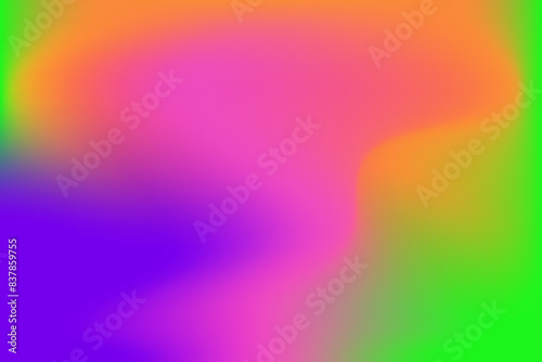 Thermal map abstract gradient cold and warm color background with infrared blurred pattern. Retro faded acid neon social media poster, stories highlight templates for digital marketing for stories