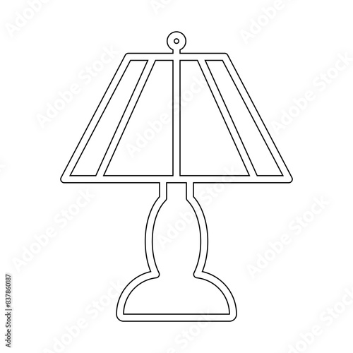 Table Lamp icon Design