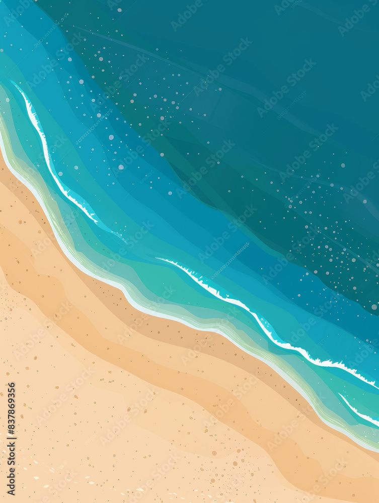 Obraz premium Beach vector 
