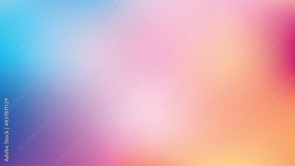 Fototapeta premium Abstract Colorful gradient background, combination of shades arranged on a plate. fun, festive, and bright, use it in designing website banners, covers, and backdrops