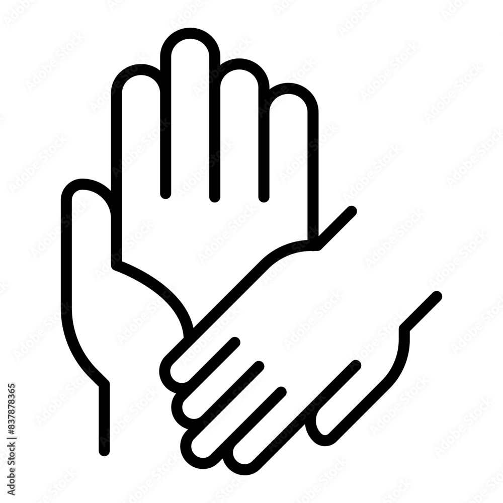 Obraz premium Helping, Support icon