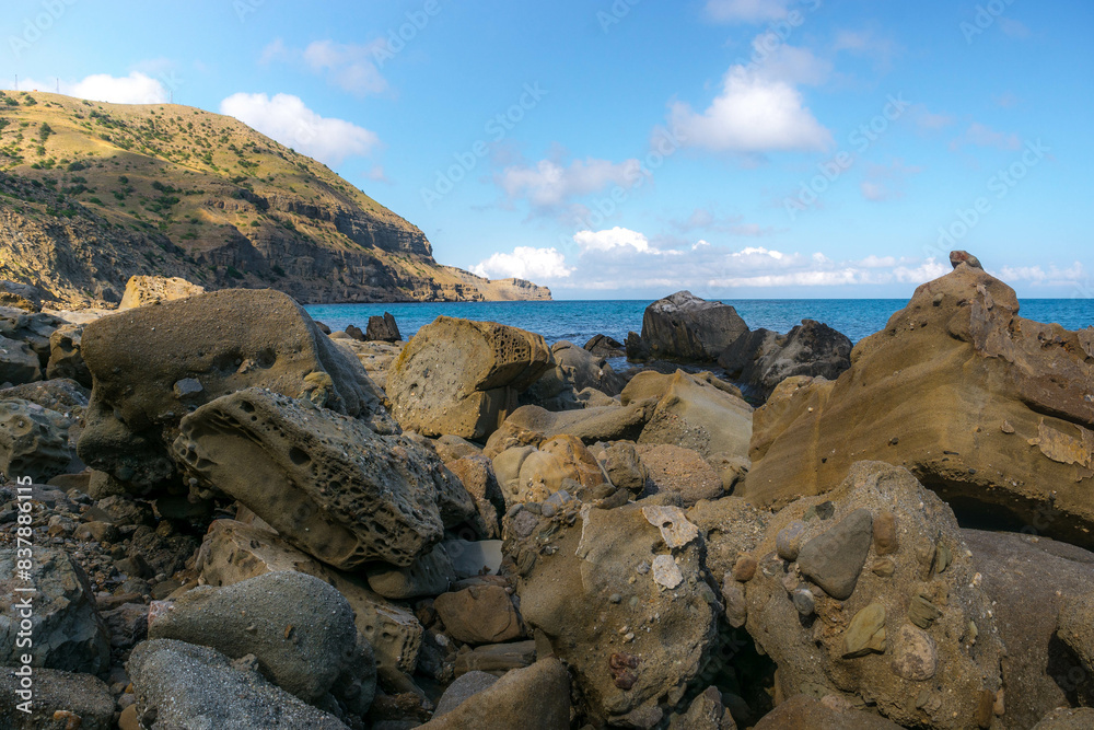 Picturesque seashore Picturesque seashore