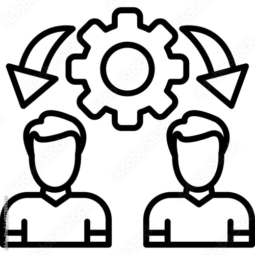 Resource Allocation Icon