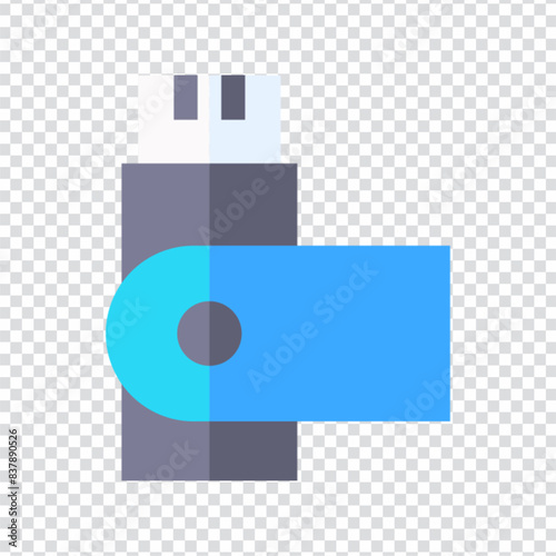 Pen drive icon vector design. flat vector illustration. Pixel perfect 64 x 64. Vector illustration simple symbol in eps 10