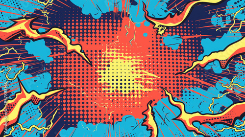A comic book panel with a white background and a black