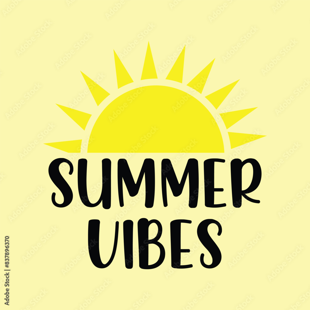 Fototapeta premium vector hello summer banner and summer vibes banner design and holiday banner design vector 