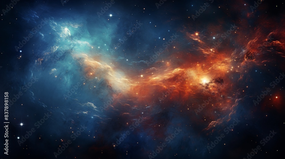 Cosmic Ballet Swirling Galaxies and Sparkling Stars Cosmic Ballet Swirling Galaxies and Sparkling Stars