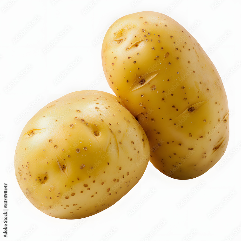 two potatoes isolated, transparent png, png format, cut out isolated on ...