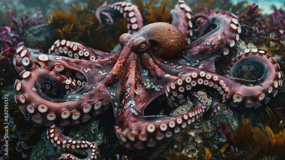 Close-Up Photo of an Octopus Close-Up Photo of an Octopus