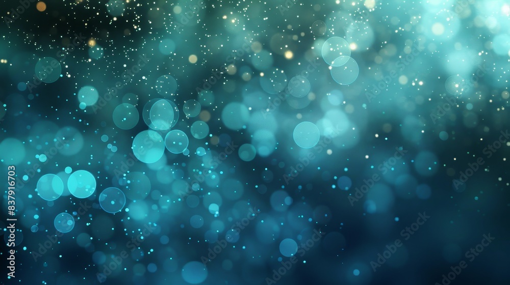 Abstract Bokeh Light Dots Background