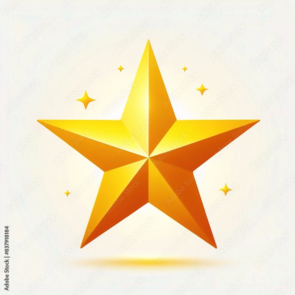 Fototapeta premium golden star