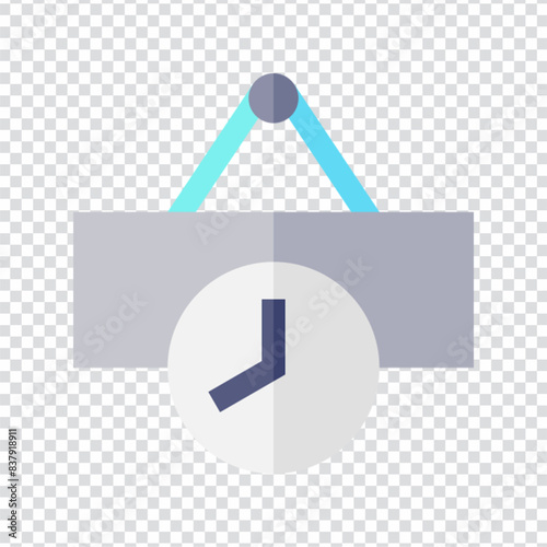 Temporary business closure icon vector design. flat vector illustration. Pixel perfect 64 x 64. Vector illustration simple symbol in eps 10