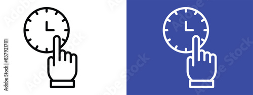 Timely Specification Icon Illustrating Precise Scheduling and Time Management Solutions