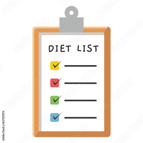 Healthy diet lifestyle vector