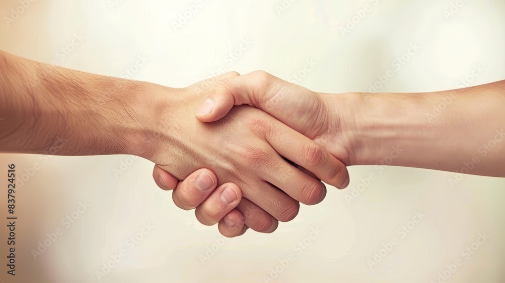 Powerful Handshake Symbol of Unity and Success in Business Partnerships Powerful Handshake Symbol of Unity and Success in Business Partnerships