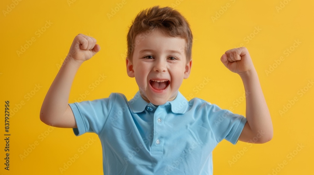 A joyful and energetic kid. A joyful and energetic kid.