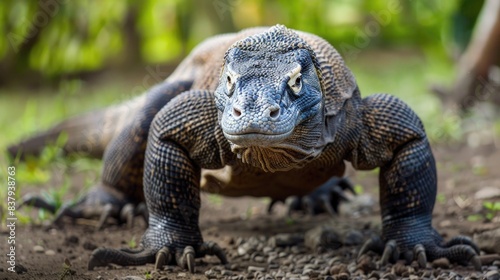 Komodo Dragon in nature