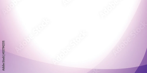 Art & Illustration Abstract Bright Background with Smooth Wave of Pink and Blue Colors on White