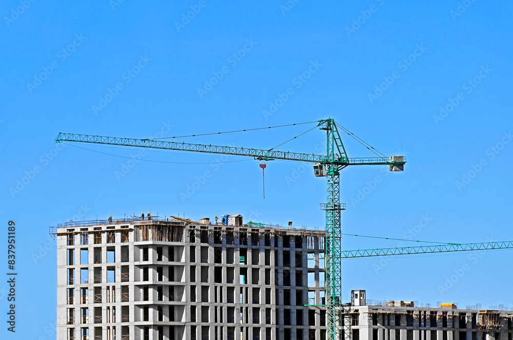 Building construction site Building construction site