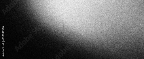 Abstract black gray white grain texture background, grainy gradient banner design abstract poster cover header