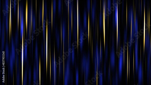 blue and gold color animation glowing on a black background in motion. advertisements, presentation, web and other graphic designer works.