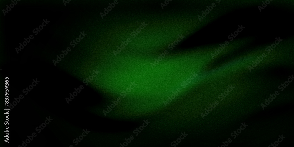 Fototapeta premium A captivating abstract gradient background featuring deep green and black tones. Perfect for modern design projects, digital art, and creative visuals to add depth and sophistication to your work