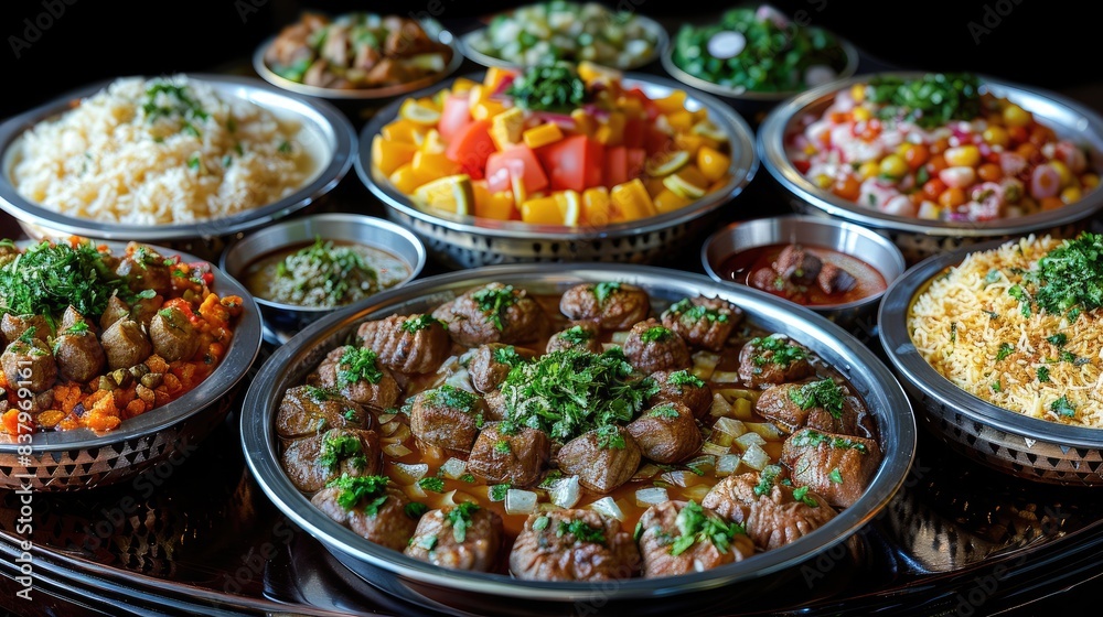 Grand Eid al-Adha Feast Table  