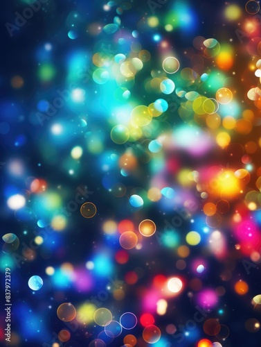 A close-up shot of a collection of twinkling lights with some blur effect, suitable for use in various contexts